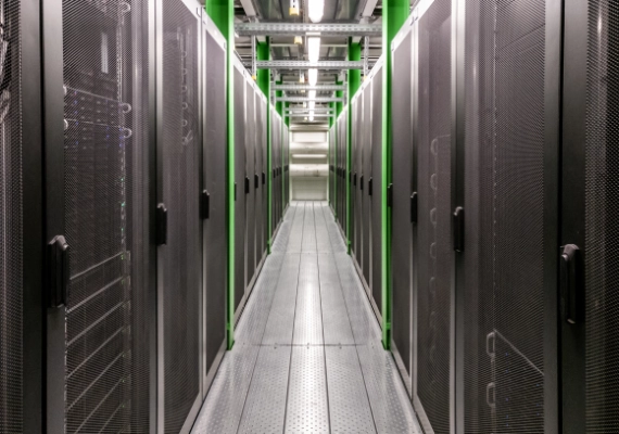 Data center corridor requiring reliable cooling water infrastructure